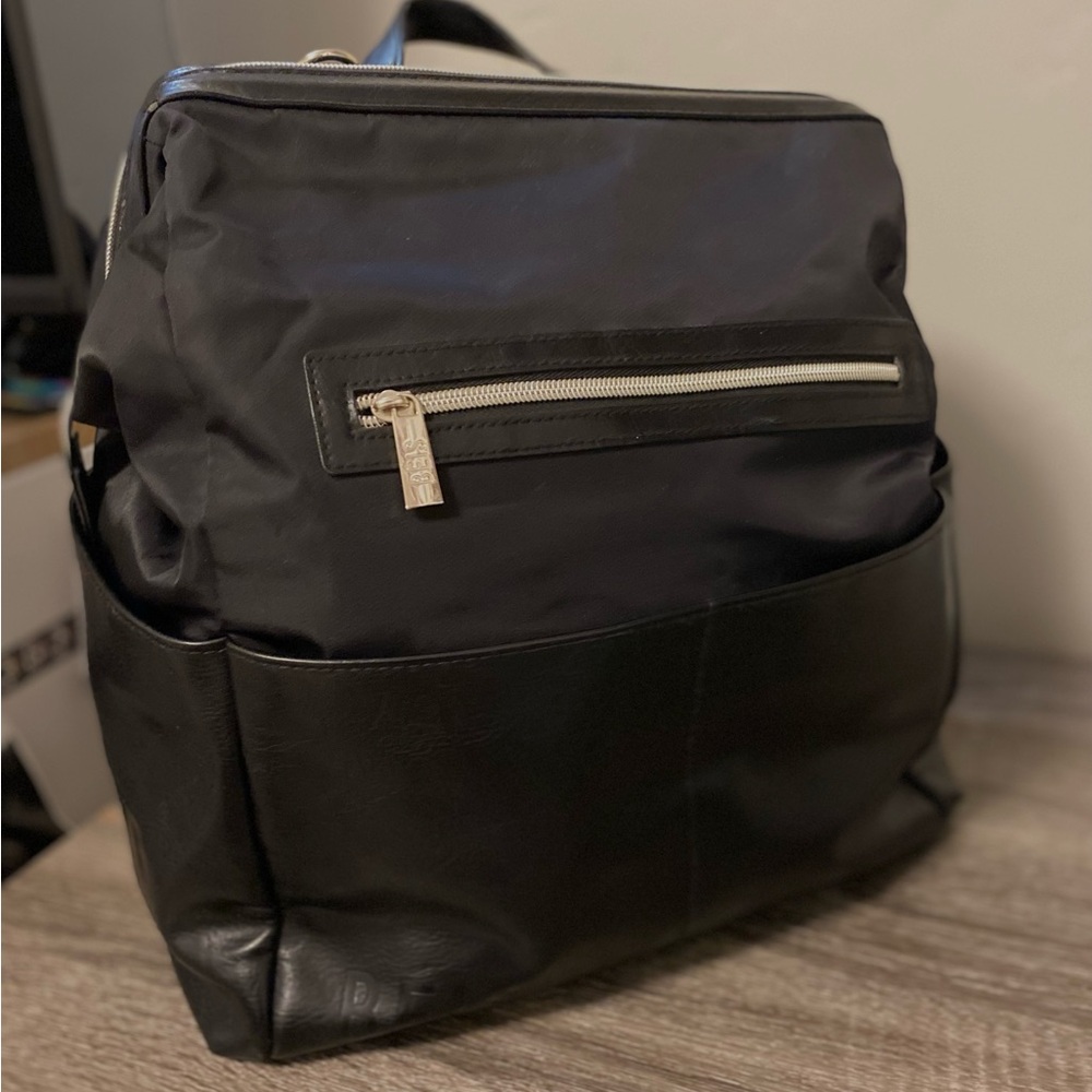 Beis the backpack Diaper Bag in Black